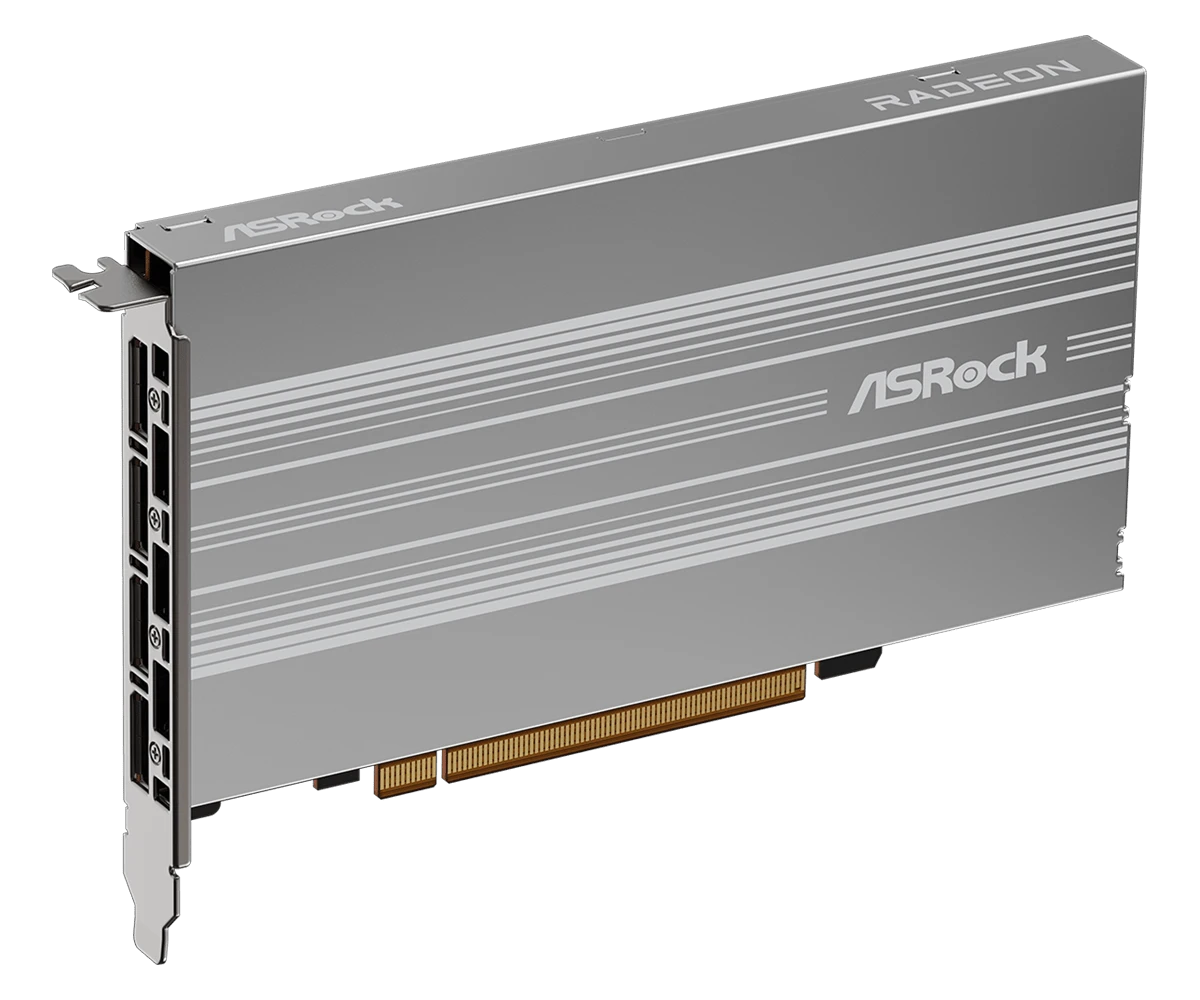 ASRock Radeon AI PRO R9600D Passive 32GB